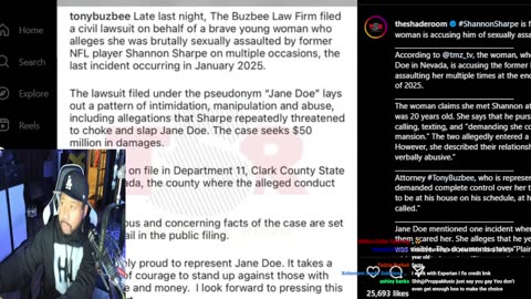 Day 6/30. Kanye Said he SUCKED WAT??? 50 cent and Joe Run Into each Other. Shannon SHarpe SUED!!