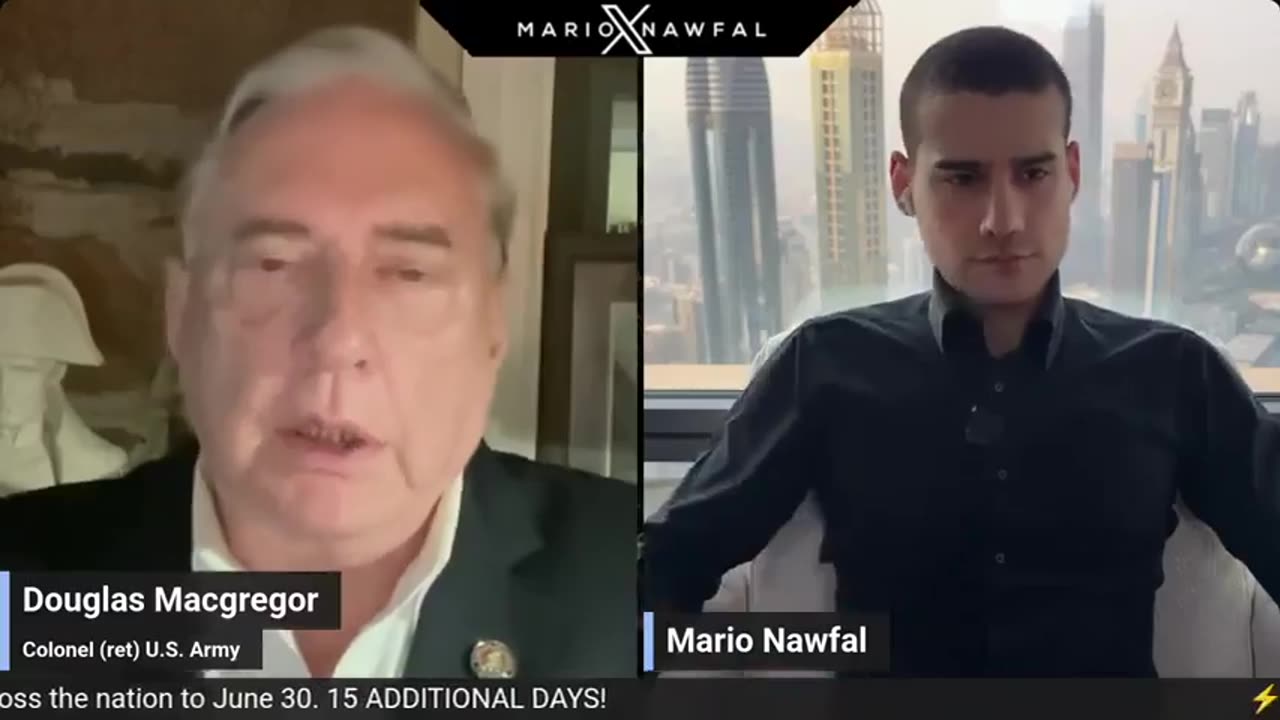 Colonel Douglas MacGregor on the Mess in Iran that Zionist Israel Initiated