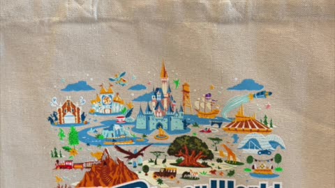 Walt Disney World The Most Magical Place on Earth Tote Bag #shorts