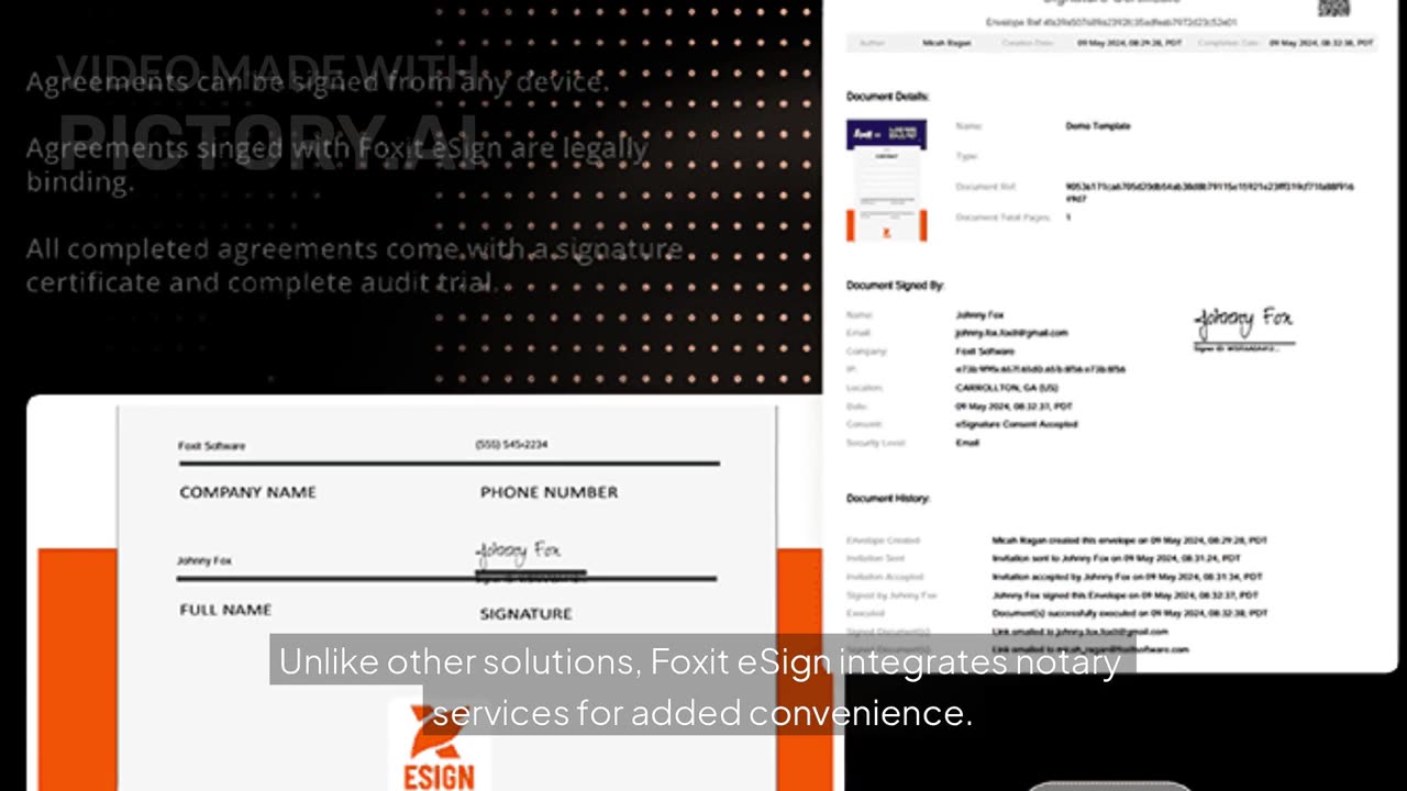 Foxit eSign | Secure, Legally Binding eSignatures with Payment Collection