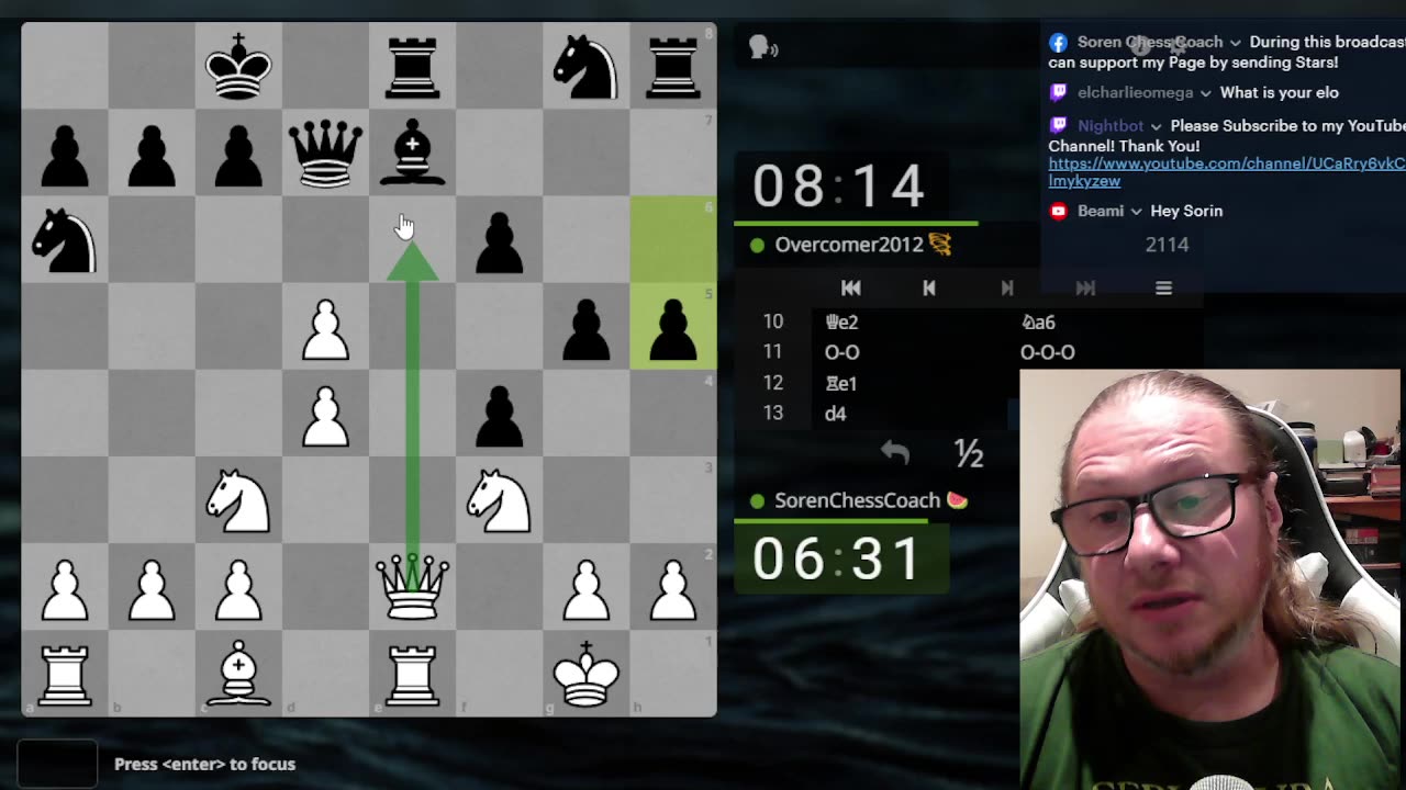 LIVE Chess with Soren