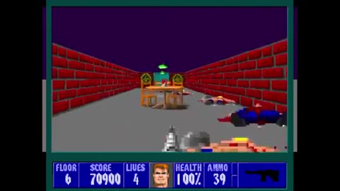 Wolfenstein 3D Demo Episode 1 Floor 6