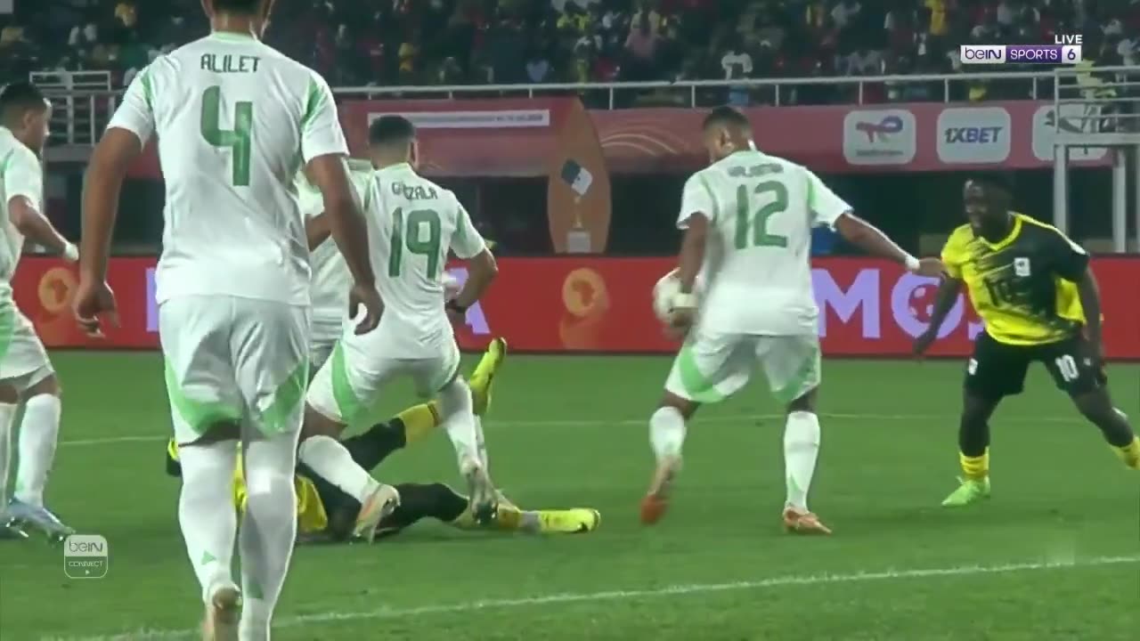 ملخص مباراة الجزائر واوغندا 3-0 - اهداف الجزائر واوغندا اليوم - اهداف الجزائر اليوم