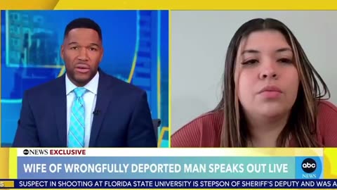 Kilmar Abrego Garcia's wife freezes and refuses to answer why she asked for a protective order