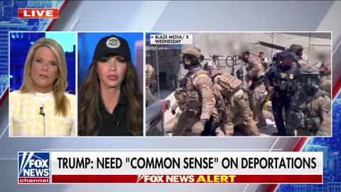 DHS Secretary Kristi Noem opens up after Democratic senator removed from event