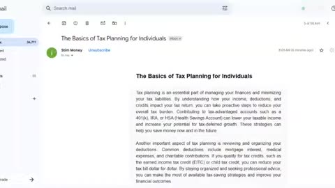 The Basics of Tax Planning for Individuals