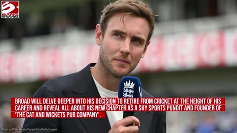 Cricket icon Stuart Broad embarking on 2025 UK tour