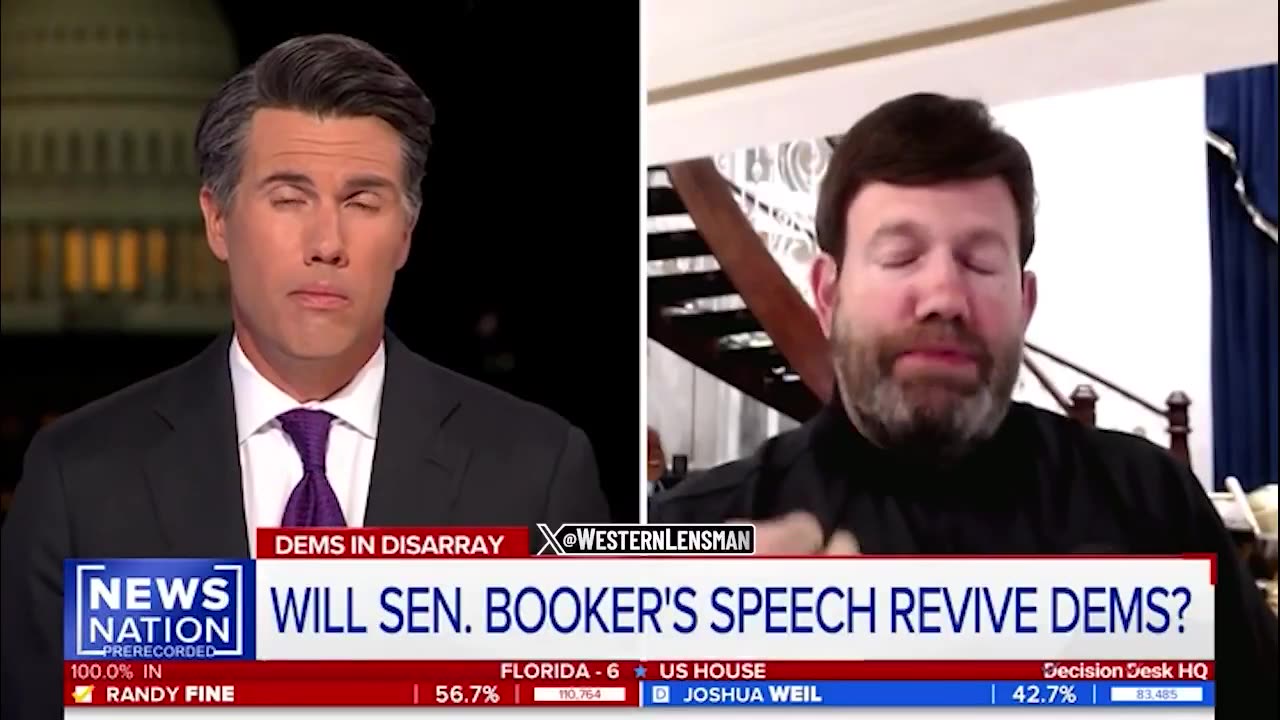 Pollster Frank Luntz Has the Absolute Dumbest Take on Cory Booker’s Filibuster to Nowhere