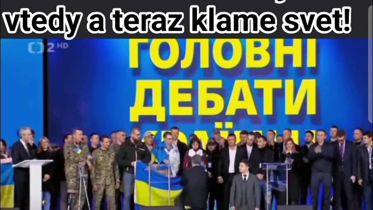 Zelenský oklamal celou Ukrajinu
