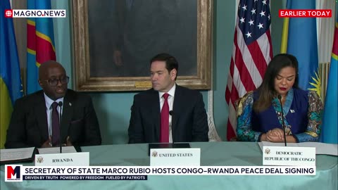 🇺🇸 Peacemaker-in-Chief Trump Celebrates Congo–Rwanda Peace Deal at The White House [LIVE]