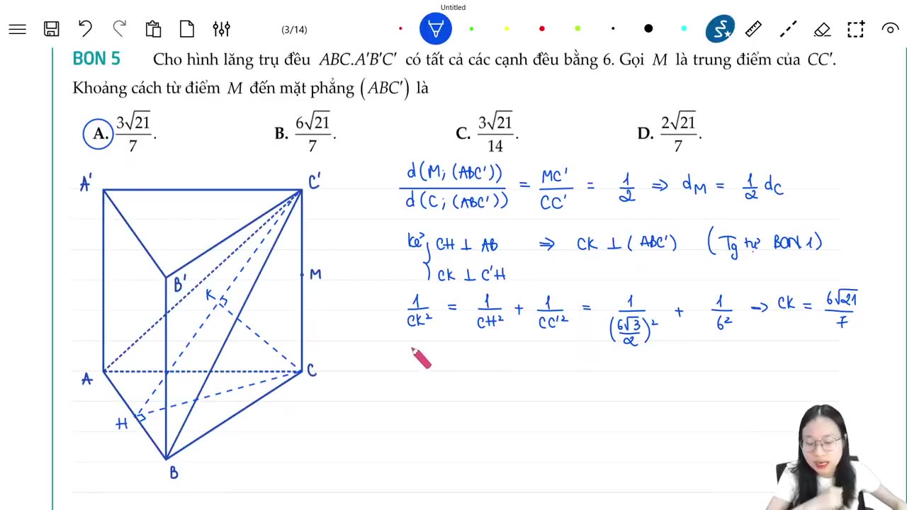 "Tổng ôn trọng tâm buổi 2. Bài toán về khoảng cách trong không gian "