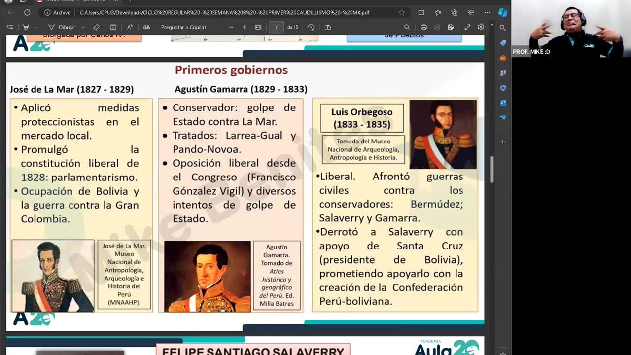AULA 20 REGULAR 2025 - 1 | Semana 08 | H. del Perú