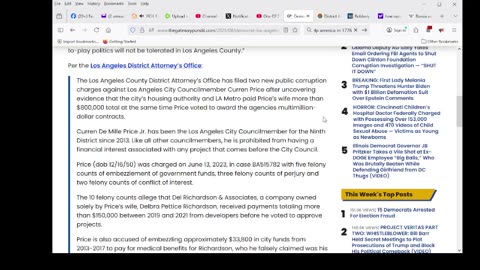 Democrat Los Angeles City Councilman Charged with Corruption for Embezzling $800,000