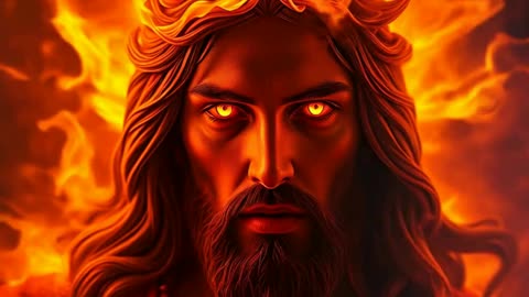 Our LORD Jesus Christ Is A Consuming Fire With Eyes Burning Like Fire