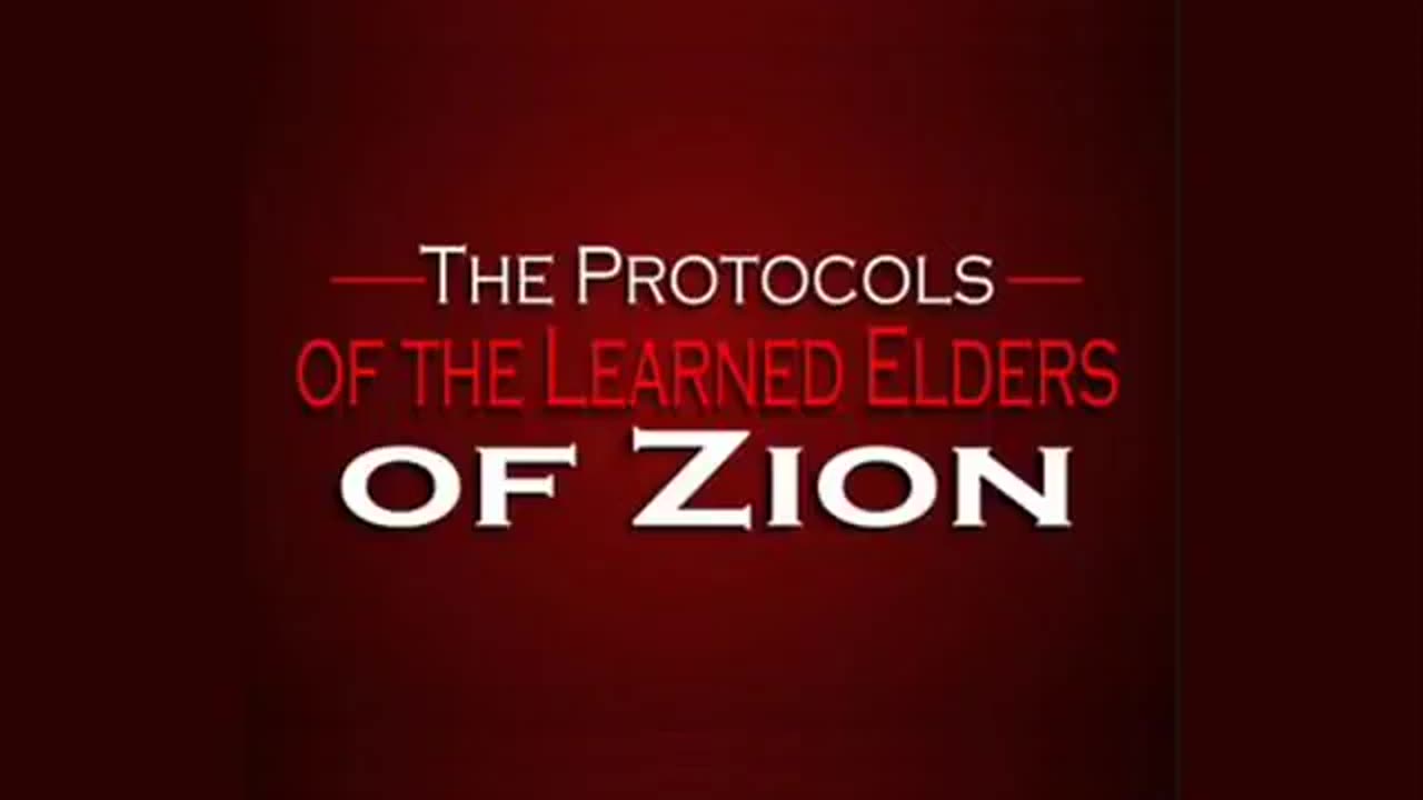The Protocols of the Elders of Zion