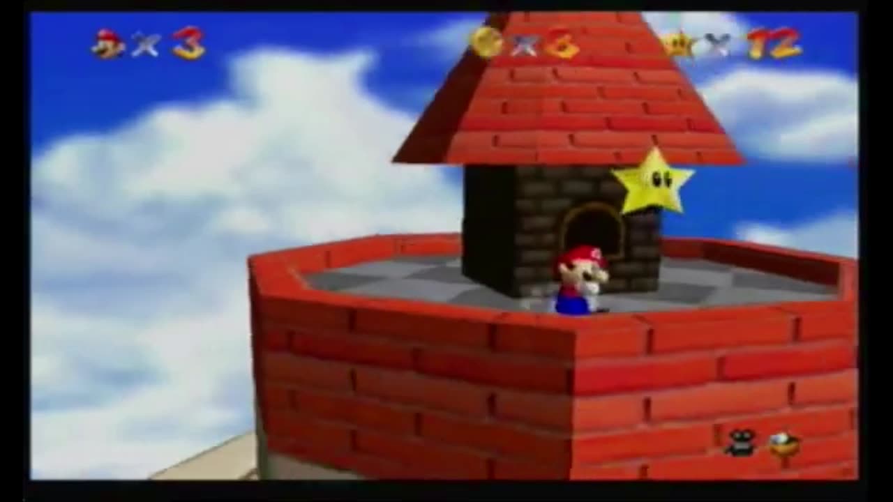 Super Mario 64 - Whomp's Fortress - Stars 1 - 6