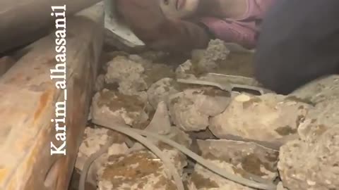 A girl is being pulled from under the rubble in Gaza. Funded by your taxes.