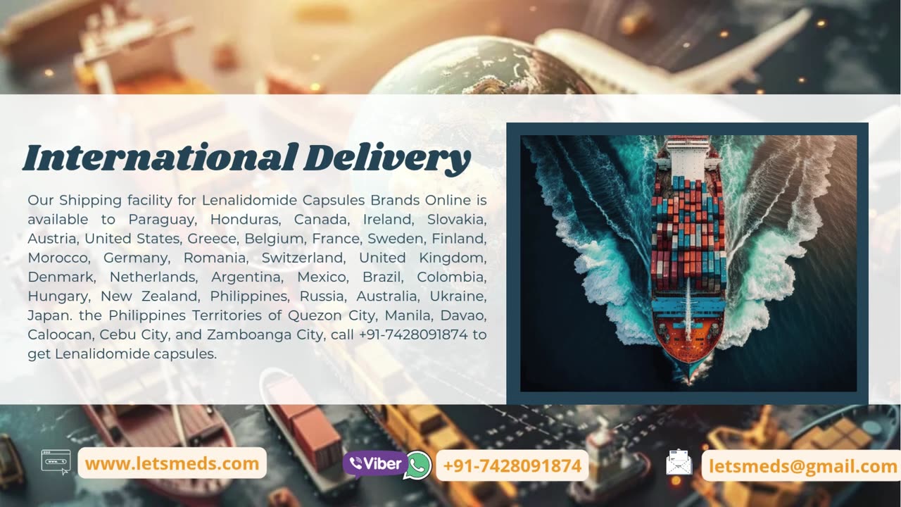 Buy Lenalidomide Capsules Price Online Manila