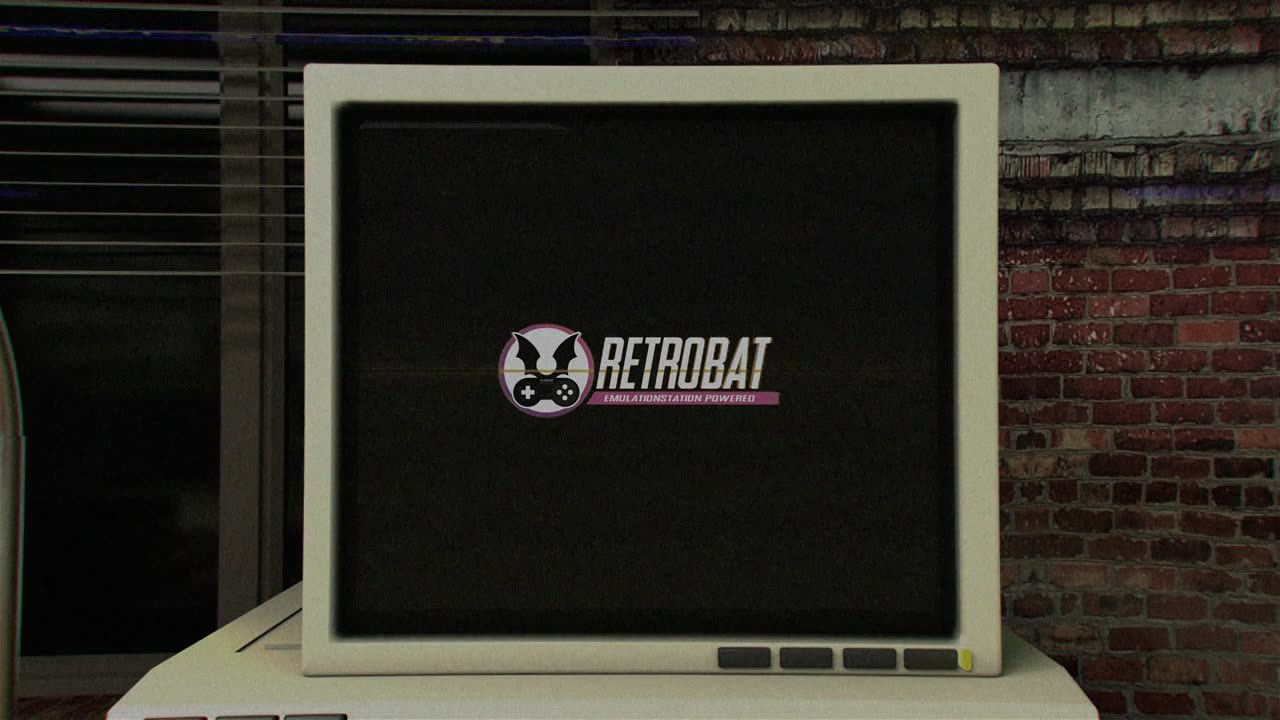 Retrobat splash/startup video