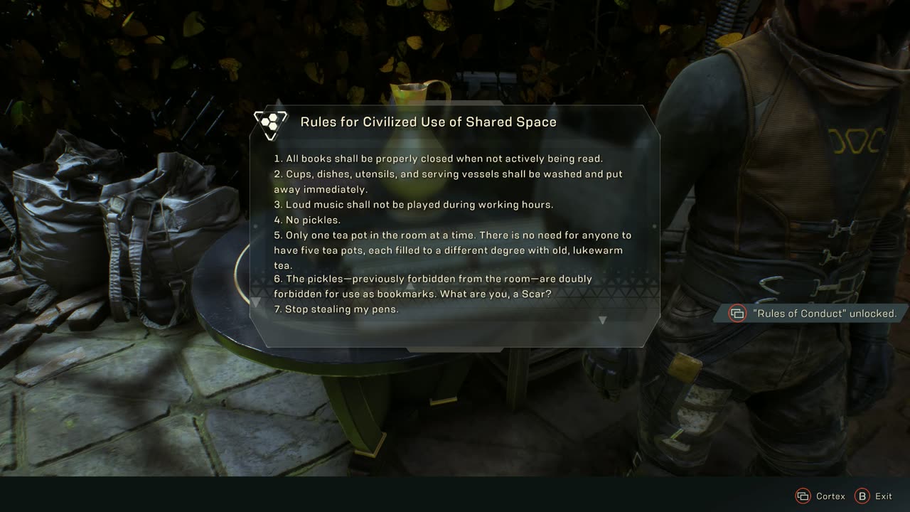 Rules For Civilized Use Of Shared Space