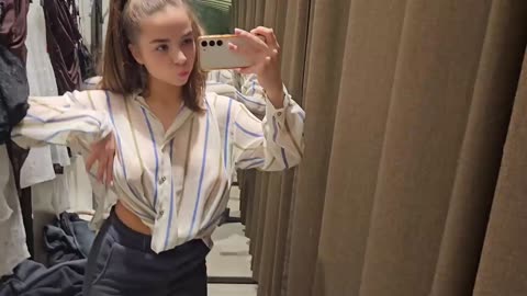 [8K] Great Blouse I try on haul |