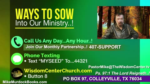 Re-Air: The Bible Family With Mike Murdock..!!!!