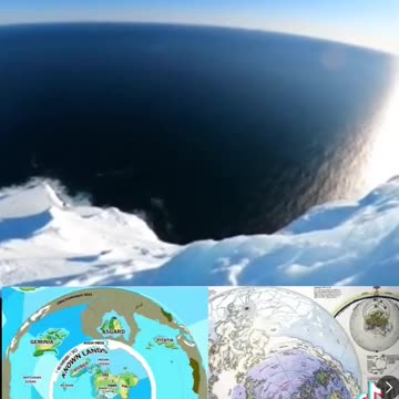 Beyond the ice-wall in Antarctica