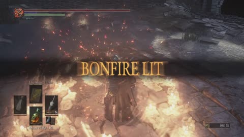 DARK SOULS III Champion Gundyr Boss Fight