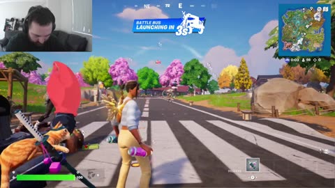 Playing fortnite