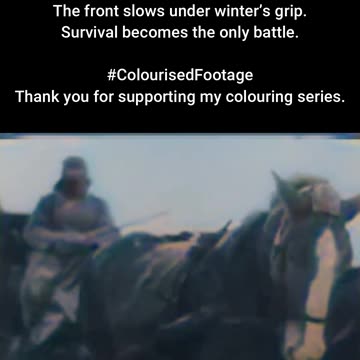 Winter Warfare on the Eastern Front #ColourisedHistory