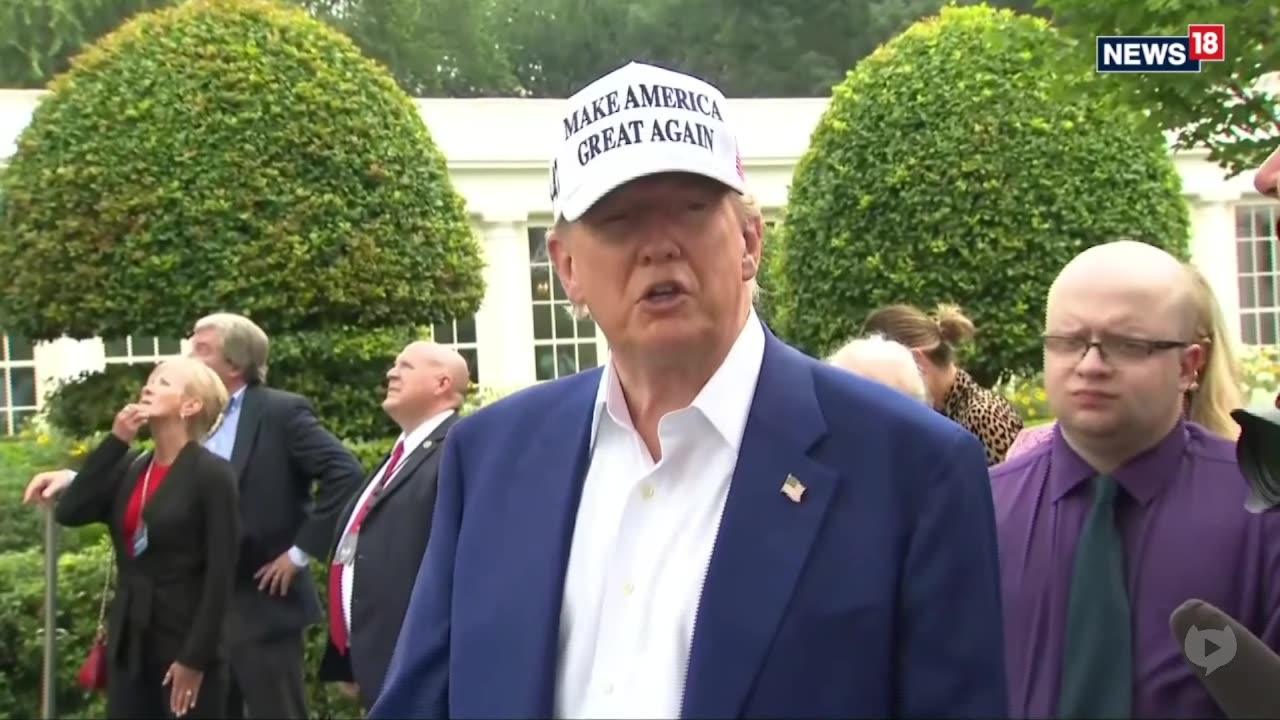 Trump says he speaks to Netanyahu "every day" and told him to "keep going."