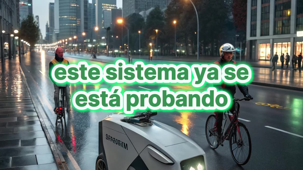 La nueva tecnología que hará más seguros los carriles bici.