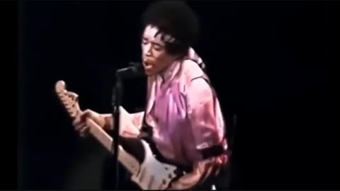 Jimi Hendrix Band of Gypsys - Machine Gun 1970 / Colorized