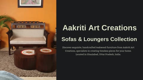 Modern Meets Classic: Sofas & Loungers by Aakriti