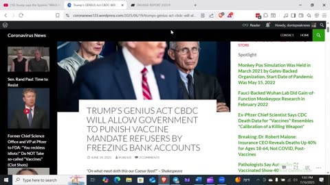 Trump's Genius Act Creates a Stealth CBDC, aka Programmable Money!