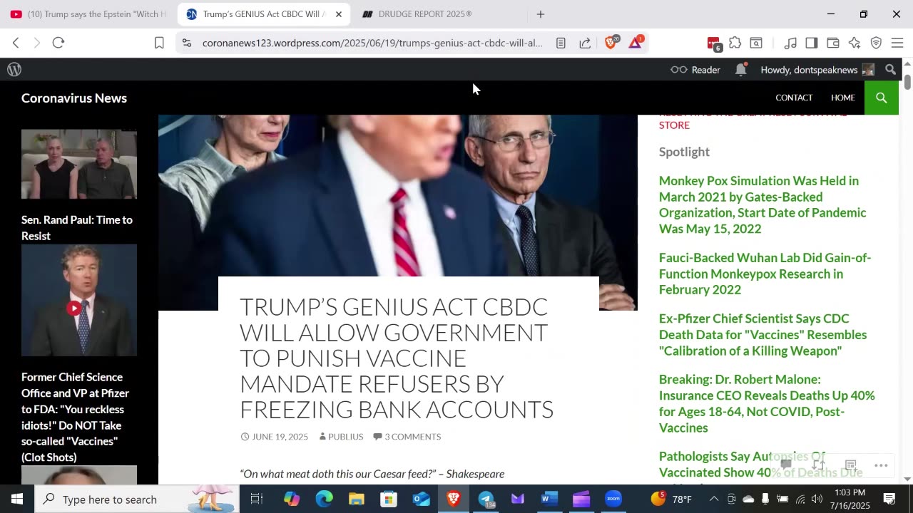 Trump's Genius Act Creates a Stealth CBDC, aka Programmable Money!
