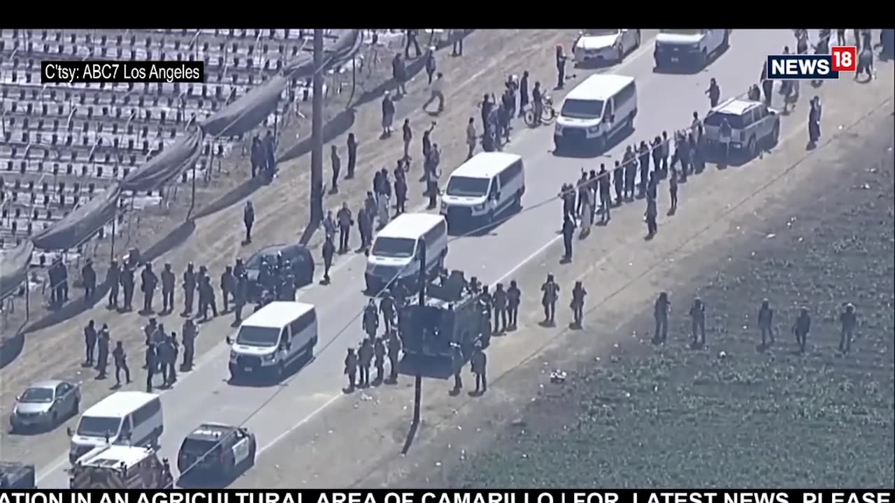 ICE vs Protesters: Tensions Explode During Camarillo Immigration Crackdown | California LIVE | N18G