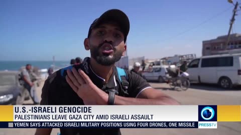 Palestinians leave Gaza City amid Israeli assault