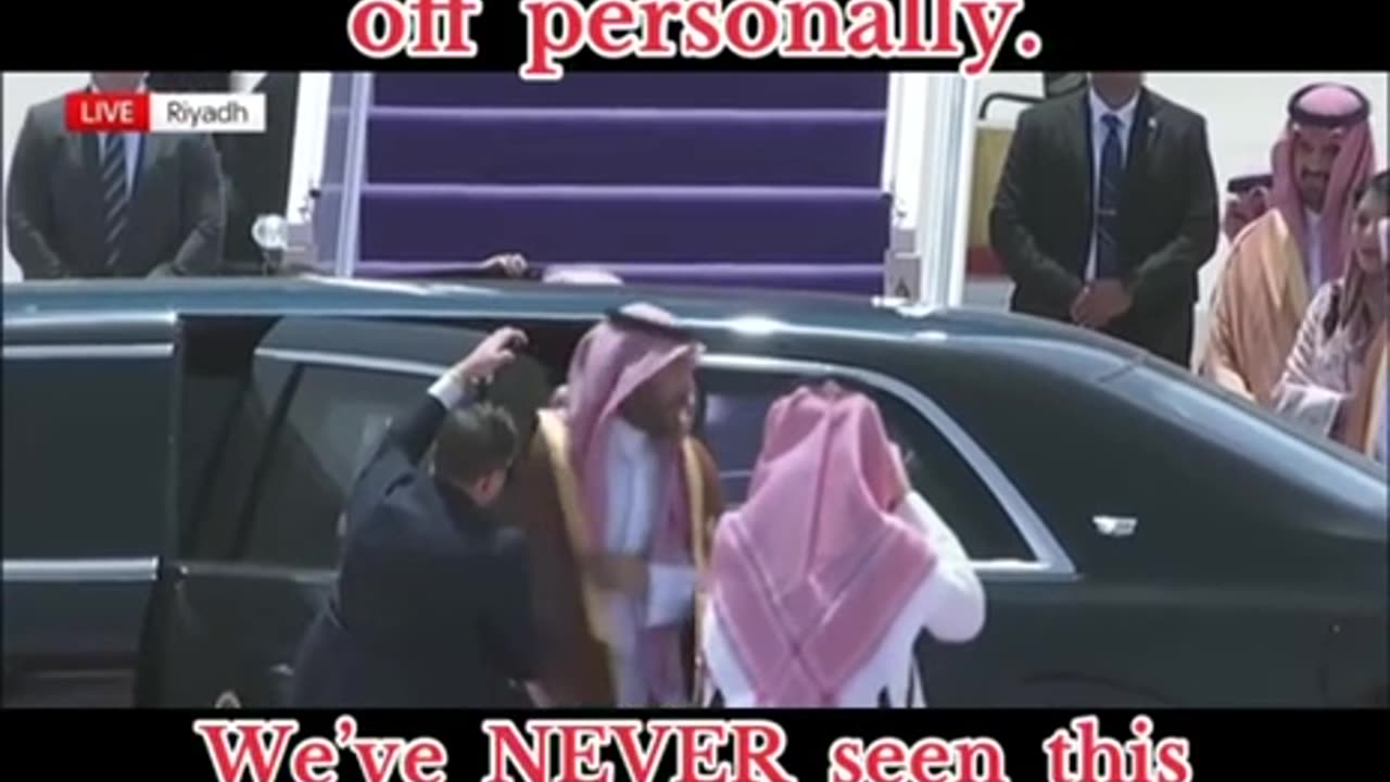 🇸🇦THE CROWN PRINCE AND 🇺🇸THE PRESIDENT
