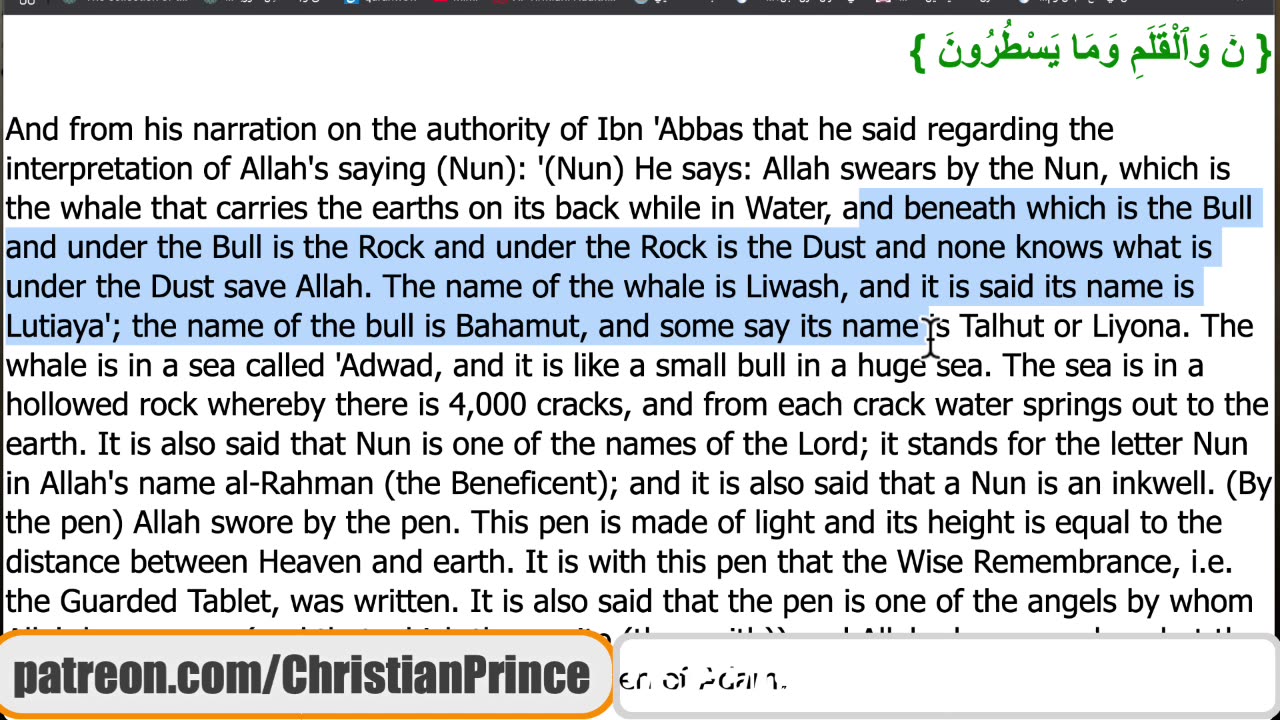 Christian prince So do you see how the muslim they are a bunch of deceivers