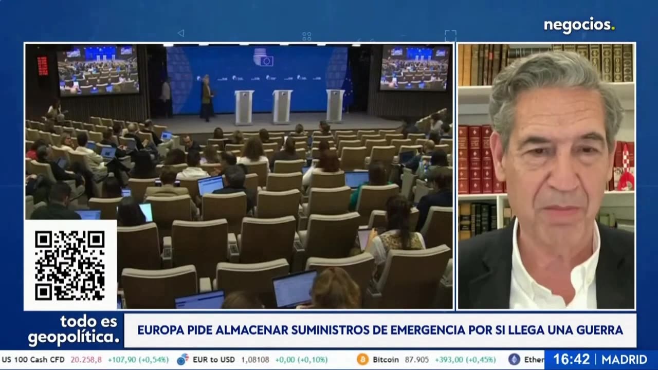 26mar2025 Vendiendo miedo de una guerra en Europa para justificar contratos militares y millones en comisiones a eurodiputados corruptos || RESISTANCE ...-