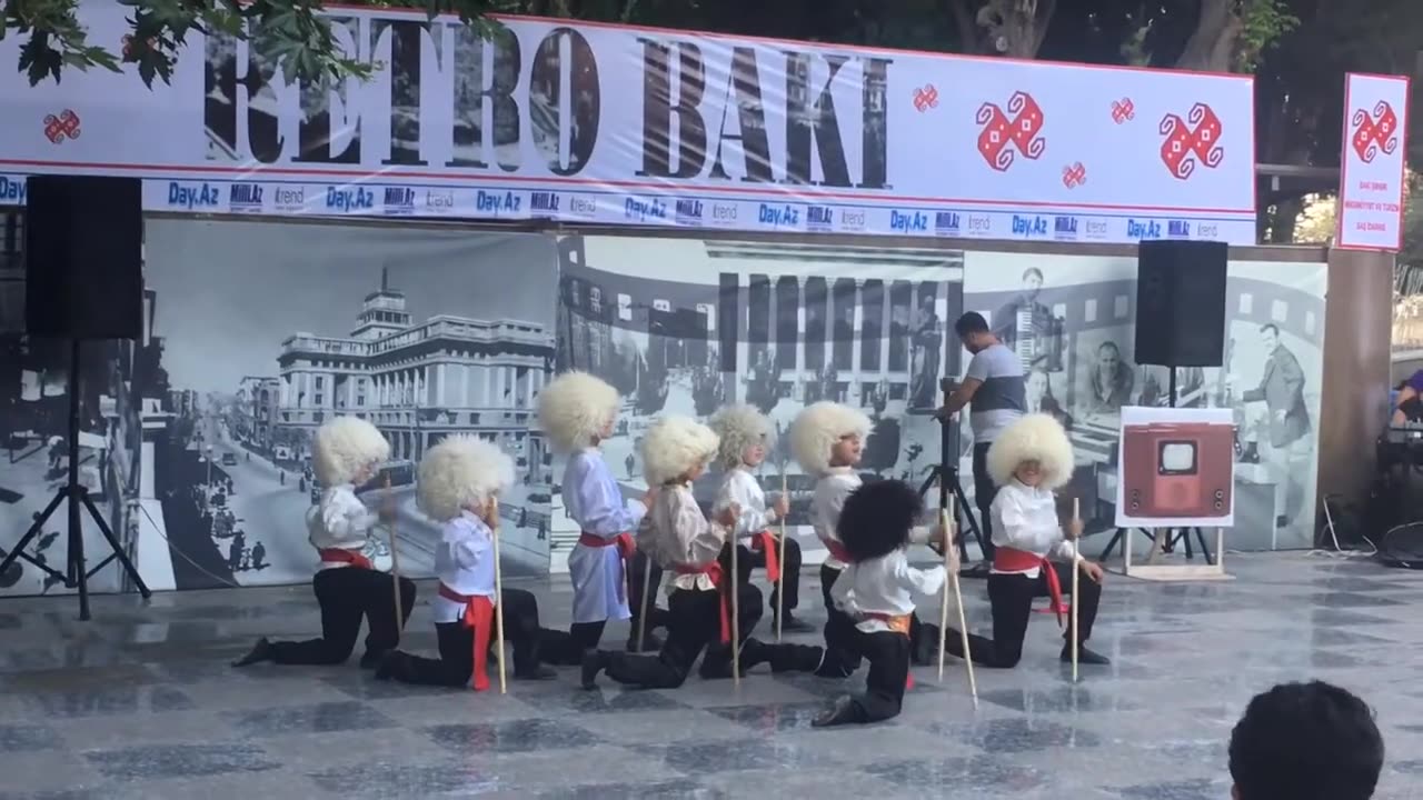 Festival in Fountain Square, Baku, Azerbaijan