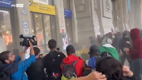 ITALY: Milan right now looks like a literal war zone.