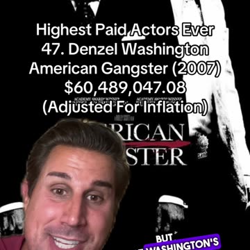 Denzel Washington Is An American Gangster