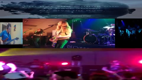 Decyfer Down ~ Over My Head ( Live + Lyric ) Remix 1c