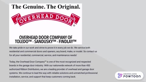Overhead Door Company of Sandusky™