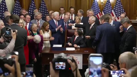 Speaker Johnson Signs BBB