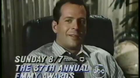 September 18, 1985 - Promo for the 37th Annual Emmy Awards