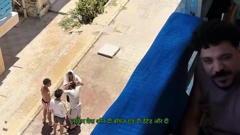 Hilarious Balcony Water Bag Attack 💦🤣