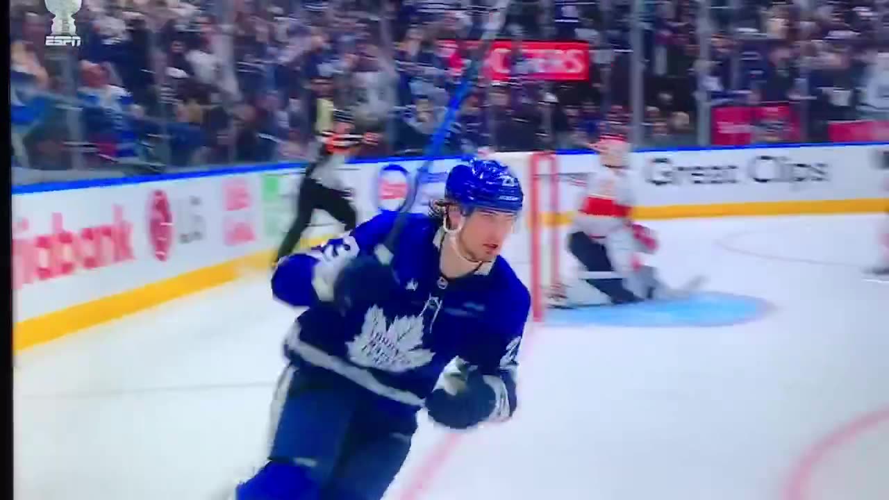 Leafs LW #23 Matthew Knies 🥅(4)🏒Backhand Goal